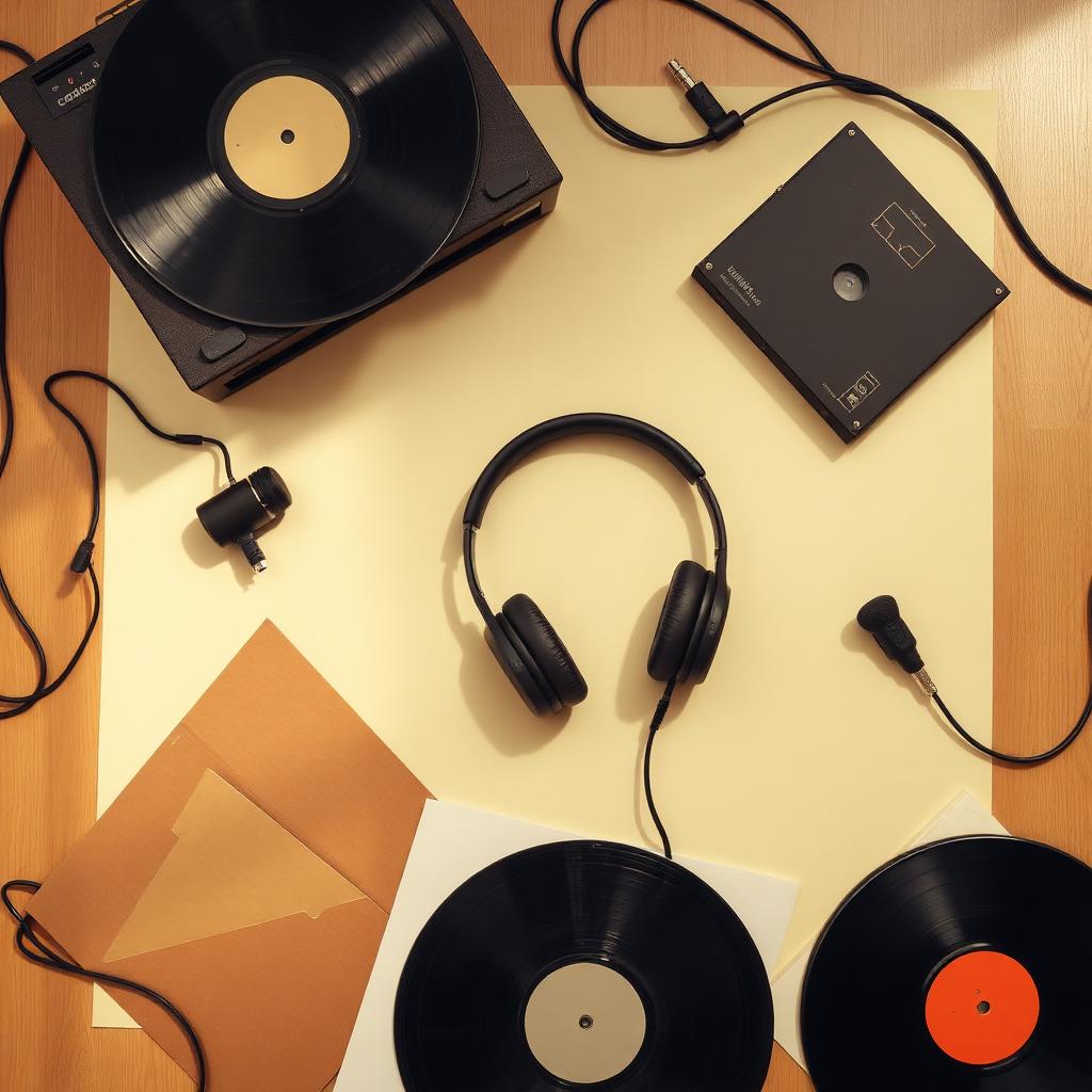 Audio equipment showcase
